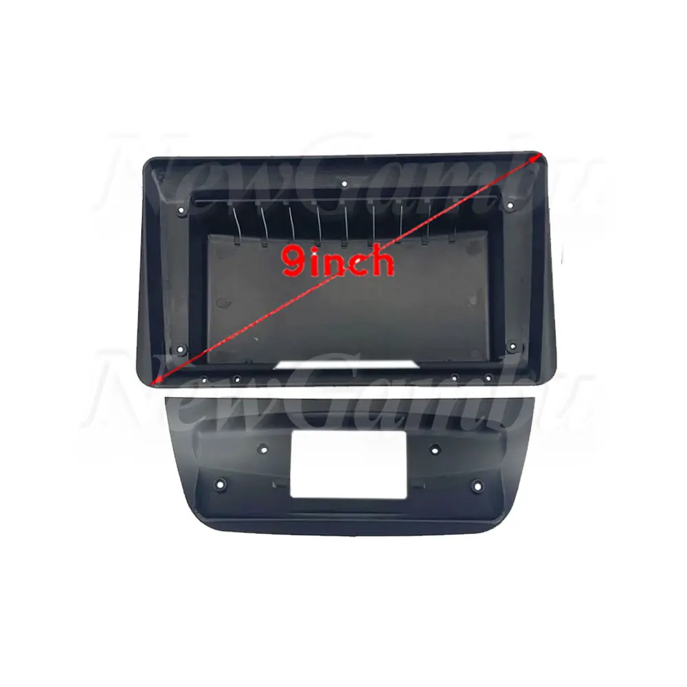 NewGambu 9 Inch Radio Fascia fit For Ford Tourneo Courier 2013-2022 Frame Install Surround Trim Panel Audio