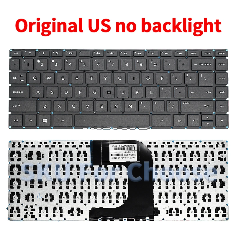 جديد لوحة المفاتيح ل بافيليون 14-AC 14-AD 14-AF 14-AN 14-AM 14-AQ 14-DF TPN-I119 I120 I122 I240 I124 L119 L120 246 G4 240 G4 #3