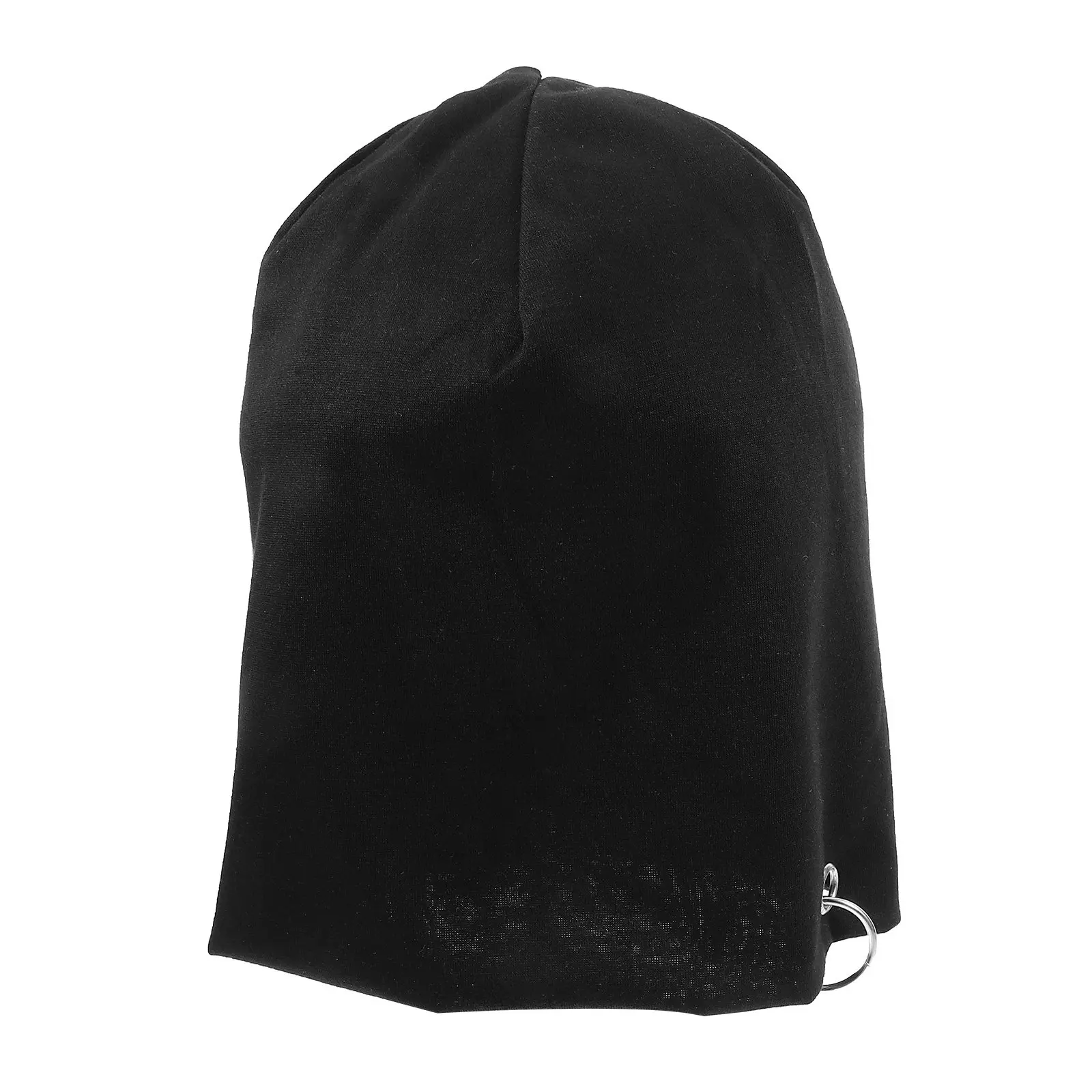 Men's Double-Layer Sleep Cap Beanie Turban Headscarf – Warm, Breathable Polyester Hair Bonnet for Comfort & Outdoor Use