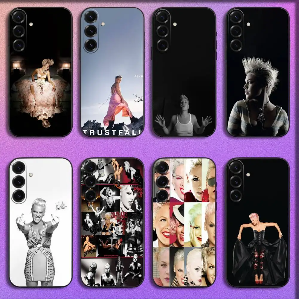 

P-P!nk Pink Alecia Beth Phone Case For Samsung S25,S24,S21,S22,S23,S30,Ultra,S20,Plus,Fe,Lite,5G Black Cover