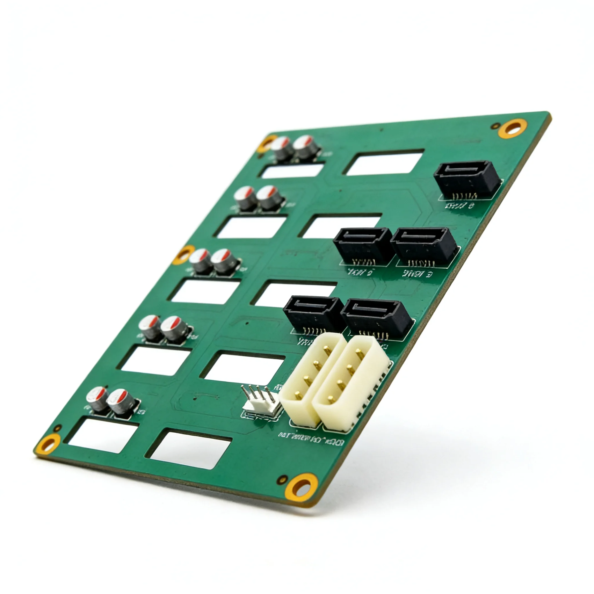 5 Bay SATA Backplane 6Gbps HDD SSD Expansion Board 2.5/3.5 Inch Hard Drive Extension Card for PC Server NAS
