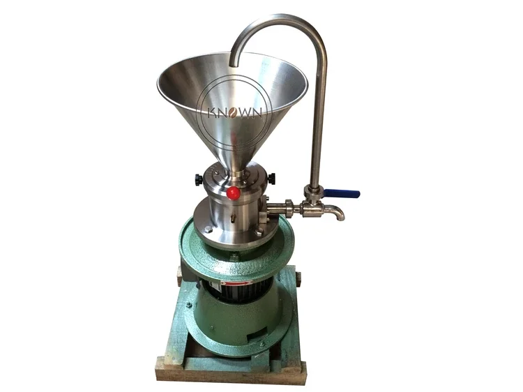 KN-JM60 colloid mill grinder electric peanut and sesame butter maker colloid mill machine for sale