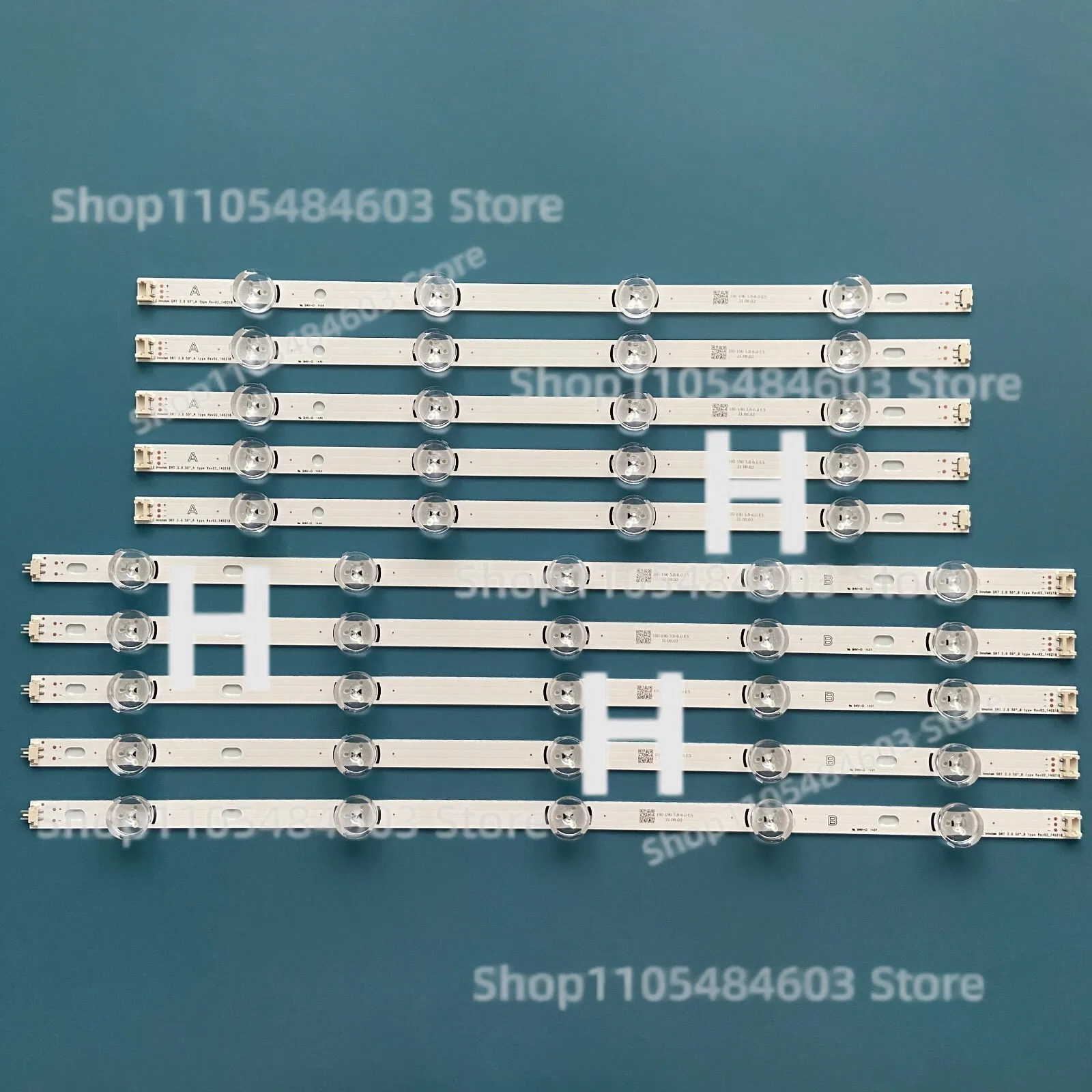 KRDG kit/10pcs LED Strip Bar For LG 50