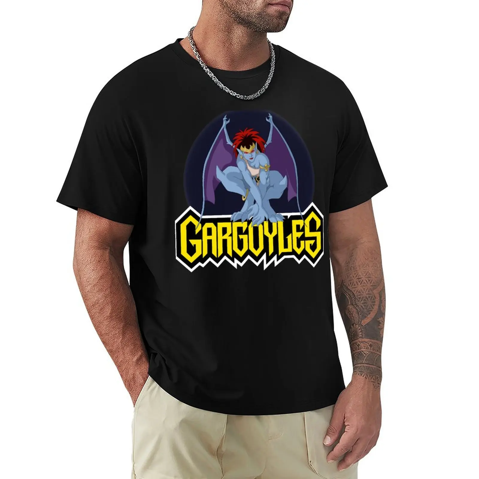 Demona on Gargoyles logo T-Shirt t shirts designer T-Shirt
