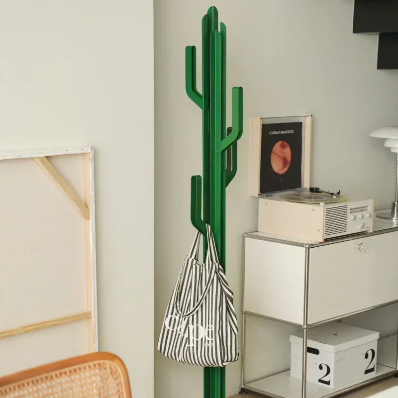 Creative cactus coat rack ins modern simple household small apartment floor-to-ceiling bedroom hanger