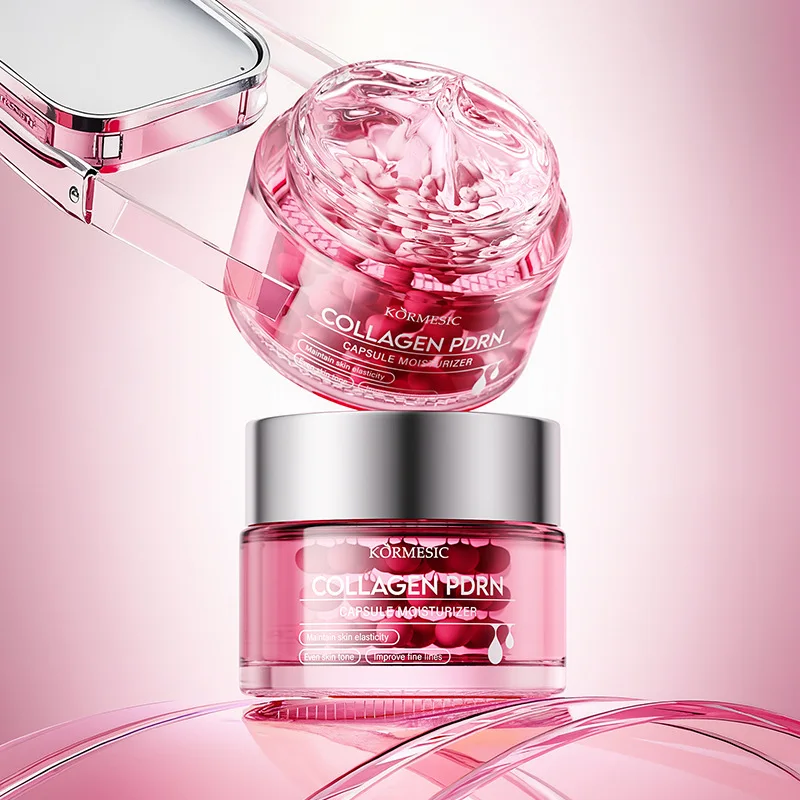 Collagen capsule cream face cream moisturizing and hydrating firming skin light lines restore elasticity Repair dryness Skincare