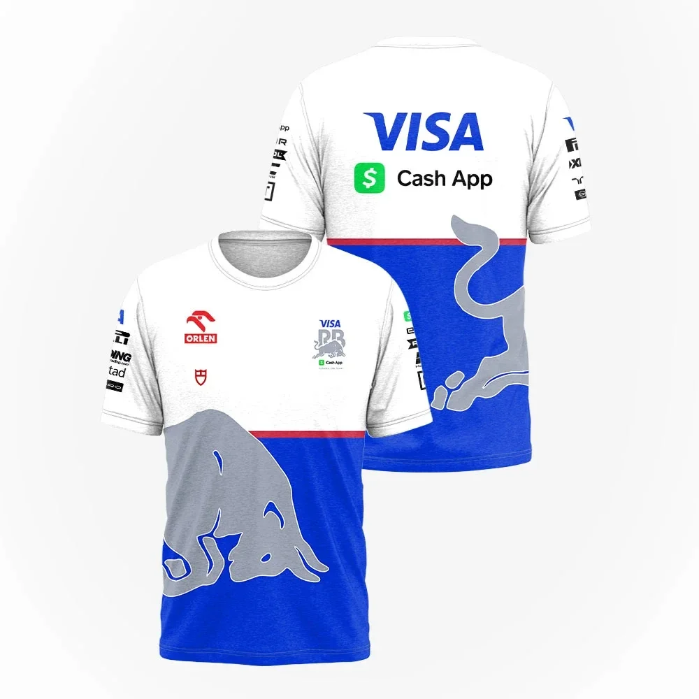 

Summer Men F1 Racing Competition T-Shirt Kids Sports Tops Tees Male Fitness Jersey Child Quick Drying Clothing Sportswear