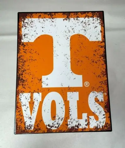 Tennessee Volunteers 12 x 16 Metal Sign Sports College Football