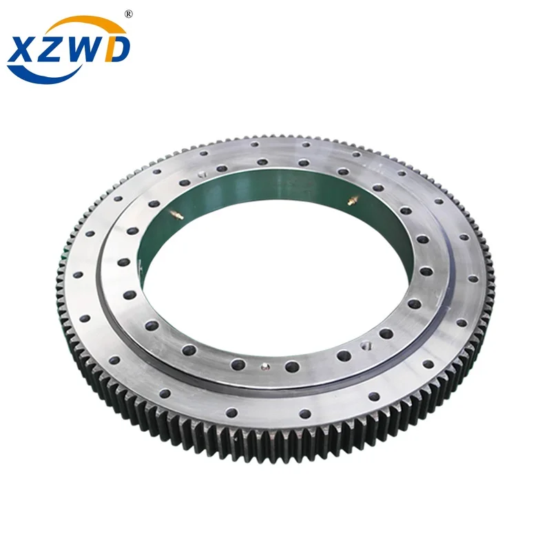 Single Row Cross Roller Bearing Slewing Bearing for Motorcycle Engine Parts Ladle Turret Ring Gear