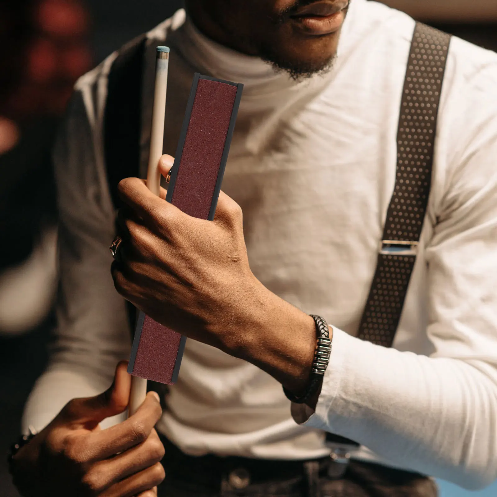 

Инструмент для ремонта наконечников бильярдных киев, 9-дюймовый держатель для наждачной бумаги с пластиковым шлифовальным устройством для быстрой и эффективной формовки наконечников киев