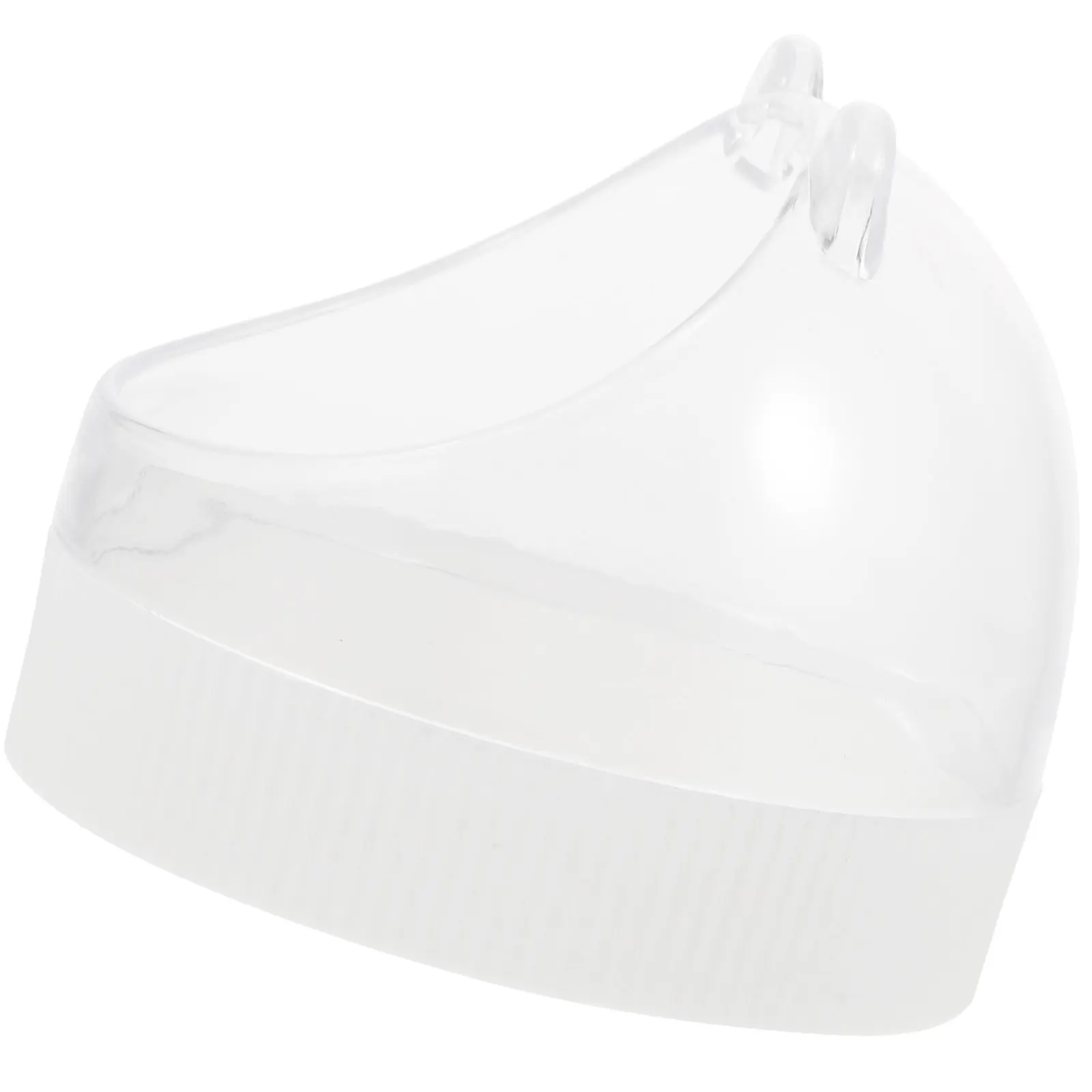 Acrylic Hamster Food Bowl Small Animal Feeding Dish Easy Wash Safe Material Rabbit Chinchilla Cage Pet Accessory Water Bowl