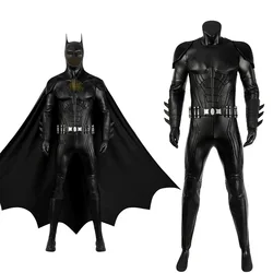 Bruce Cosplay Costume Wayne Men Disguise Full Set Halloween Carnival Suit