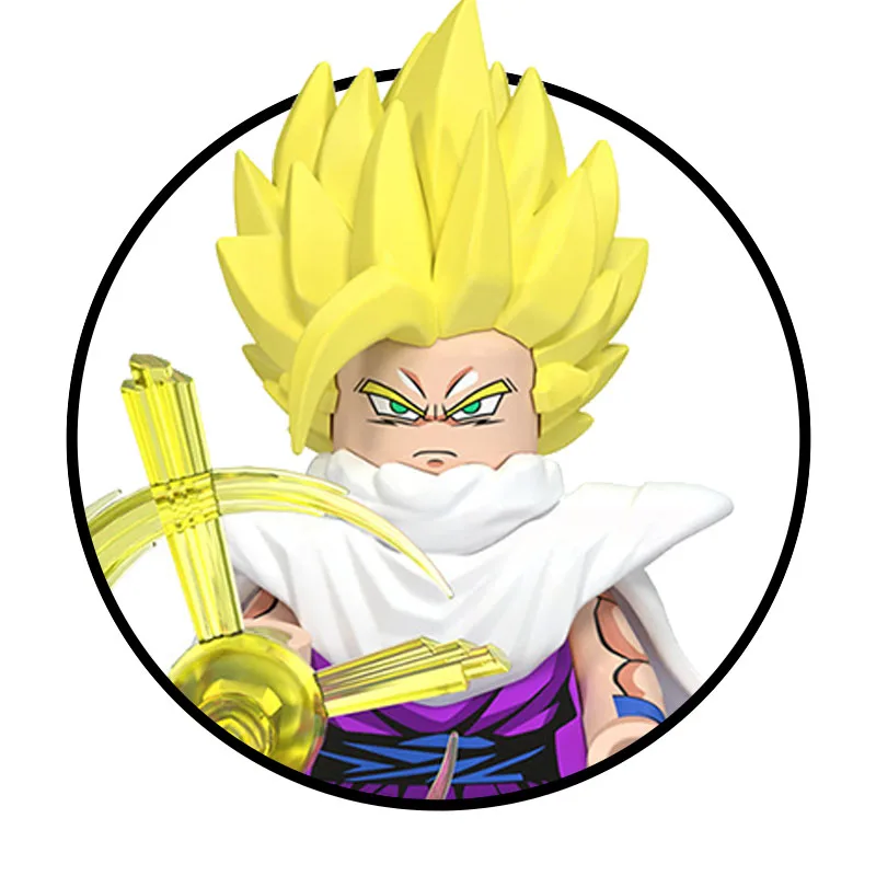 80 Stück wm6181 Goku Vegeta Torankusu Broli Bausteine Mini-Actionfiguren Zubehör Halloween Weihnachtsgeschenke für Kinder