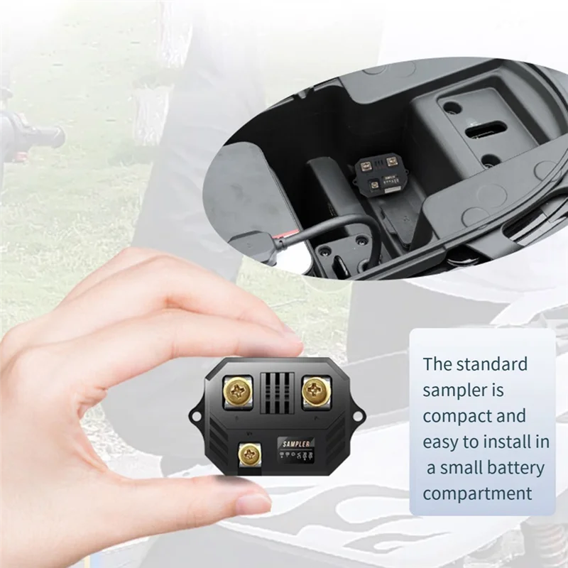 Misuratore batteria coulometro 3CGRO-BL110F DC10-100V 0-100A Misuratore batteria impermeabile e voltmetro per quadriciclo elettrico