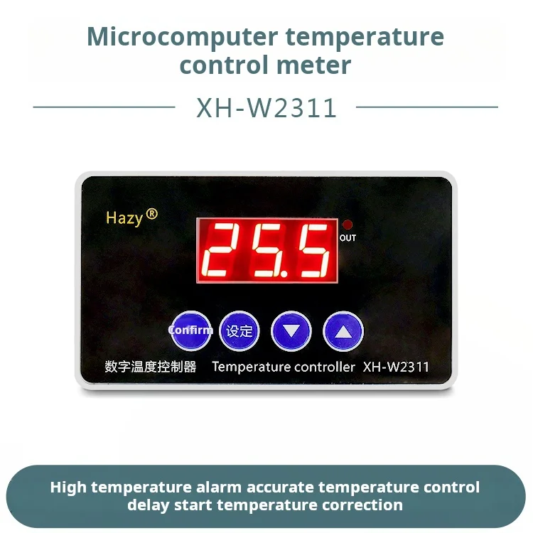 Xh-w2311 Embedded digital thermostat control panel heating refrigeration temperature control meter switch customization