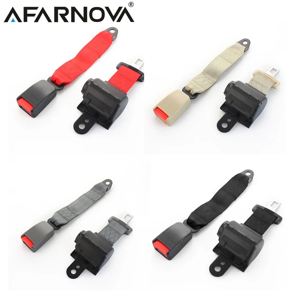 Afarnova Two-Point Car Universal Seat Belt Belt Adjustable Seat Belts FOR CAR Seatbelt Interior Car Belt Accessories