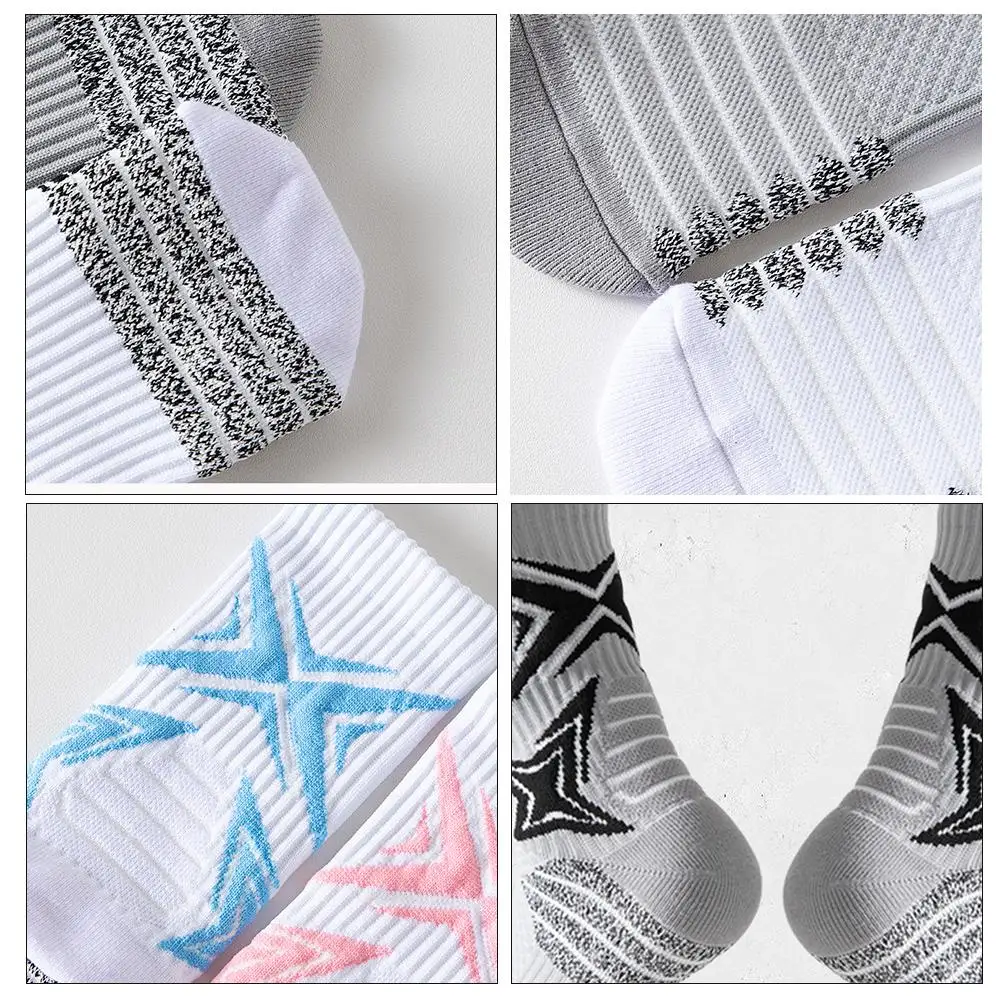 

Professional Competition Cycling Socks Men Women Sport Riding Basketball Socks Badminton Racing Mesh Socks C1O6