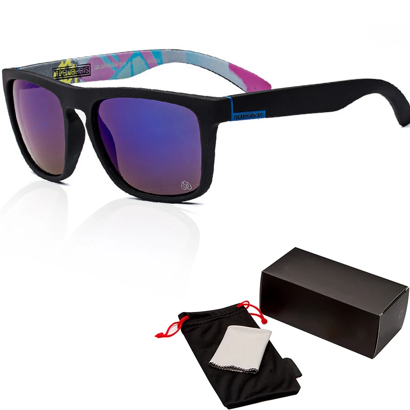 

Mirror Sunglasses Men Retro 731 Brand Design Square Brand Sun Glasses for Men UV400 Reflective Sports Goggles Gafa