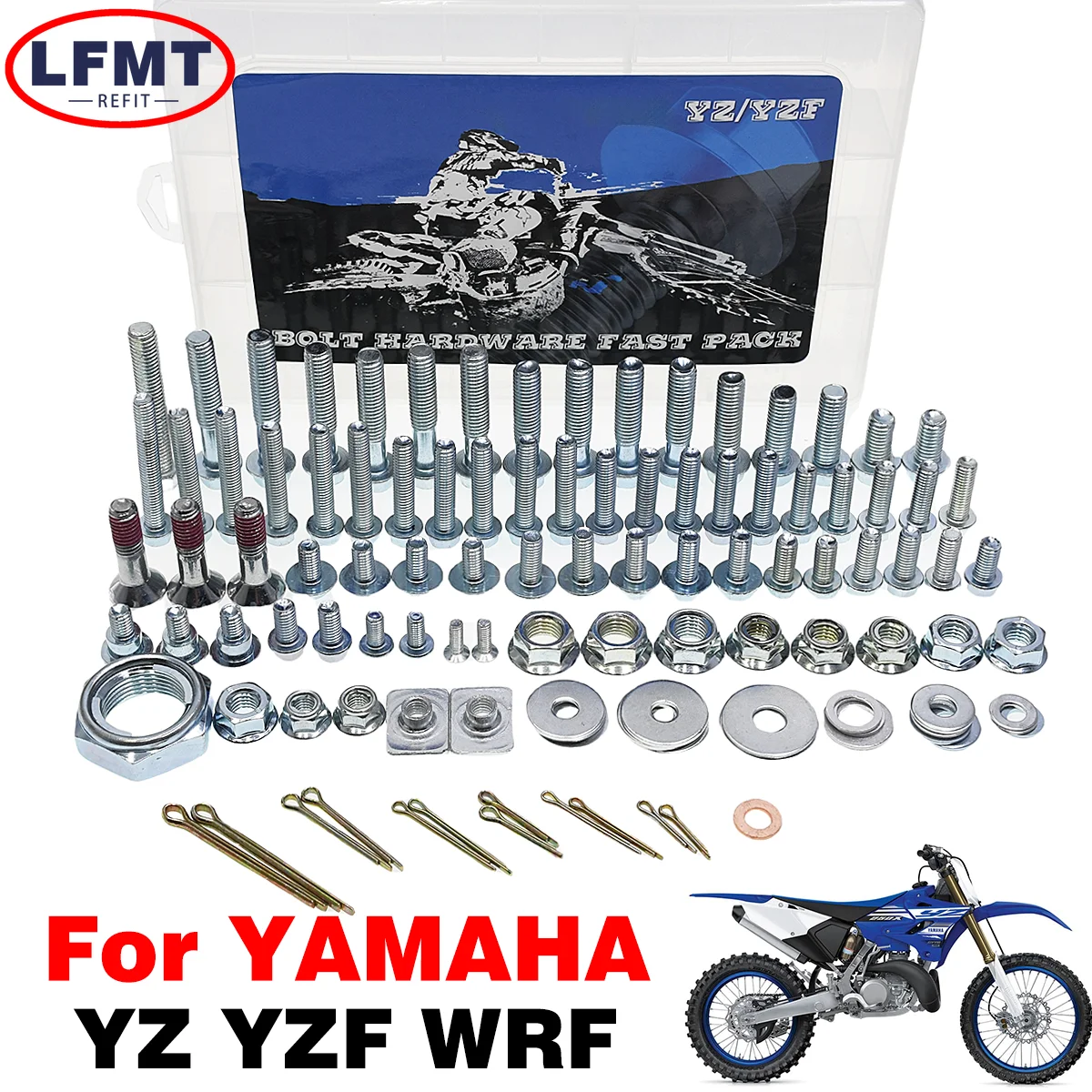 screw bolt repair rescue mending Full tool kit Fastener For Yamaha YZ65 YZ85 YZ125YZ250 YZ450 WR250F WR450F Motorcycle Dirt bike