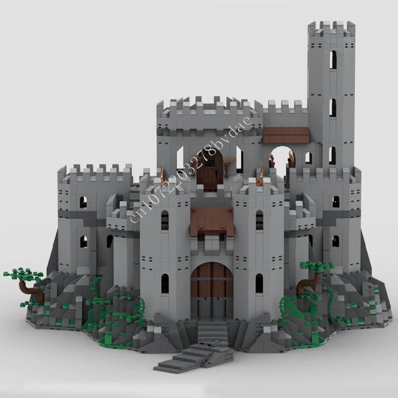 

3237 шт. MOC средневековый замок-головоломка средневековый замок со внутренними интериалами набор на Рождество, день рождения, праздник, игрушка в подарок для детей в возрасте