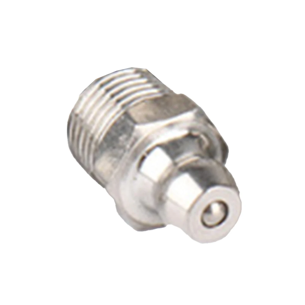 Grease Nipple Nozzle Nozzle Tip 3 Mm Easy Installation Hexagonal Silver Stainless Steel for versatile Machine.