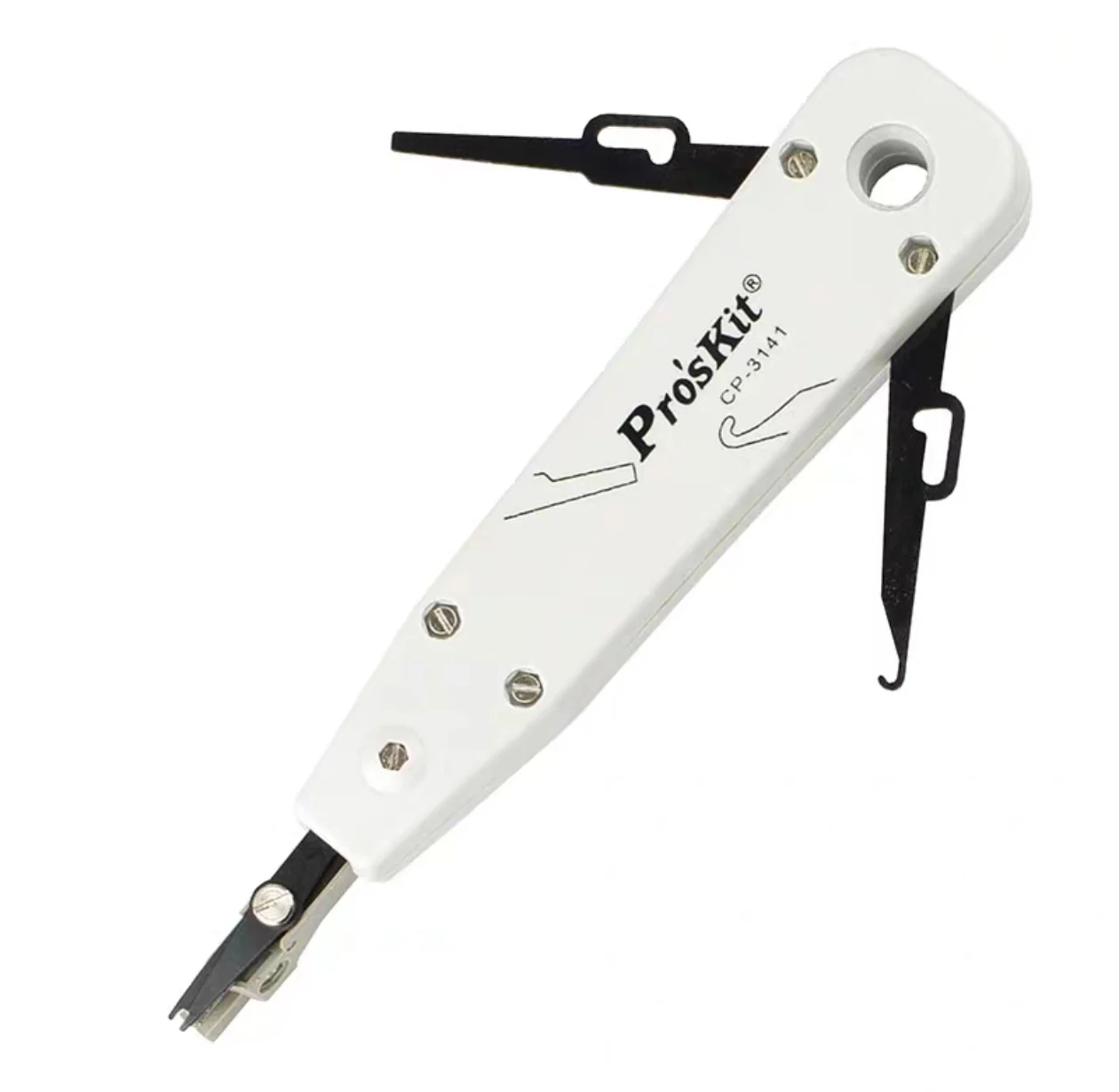 

High Quality 8PK3141A Impact Punch Down Tool for Network Tools with Wire Stripper Knife