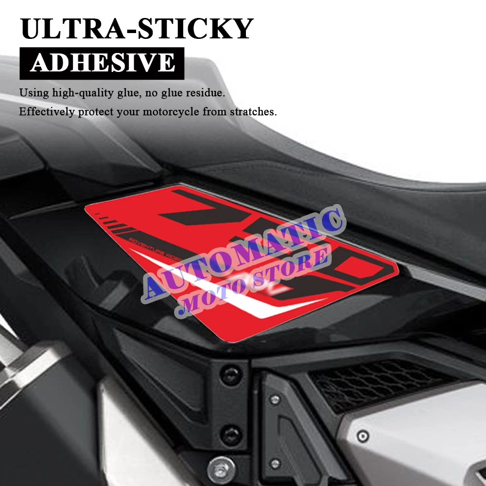 Red/Black/Grey Motorcycle Rear Fairing Protection Sticker for X-ADV 750 2023 Waterproof Decal For Honda XADV X ADV750 2021-2024