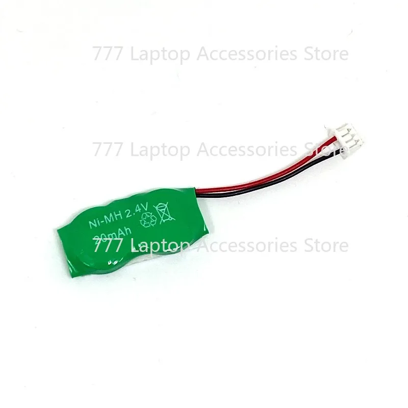 5pcs  Genuine Toshiba 2/V15H 2.4V Laptop BIOS CMOS Battery 15/20mAh With Connector Cable