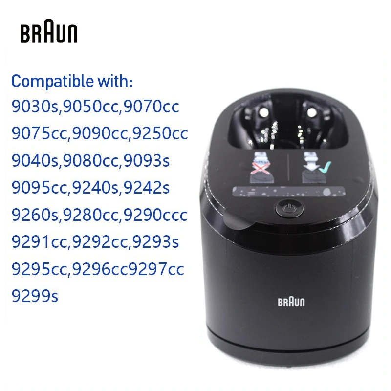 

Интеллектуальная электробритва Braun Care Center, умный чистый центр, совместимость с зарядкой, электробритвы Braun S90 S92