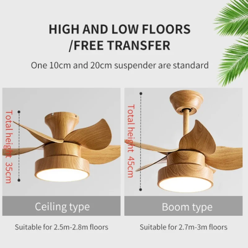 الذكية مروحة ضوء السقف ماكارونس خمس أوراق مروحة السقف ضوء التحكم عن بعد غرفة نوم الأطفال مطعم الشمال المشجعين أضواء