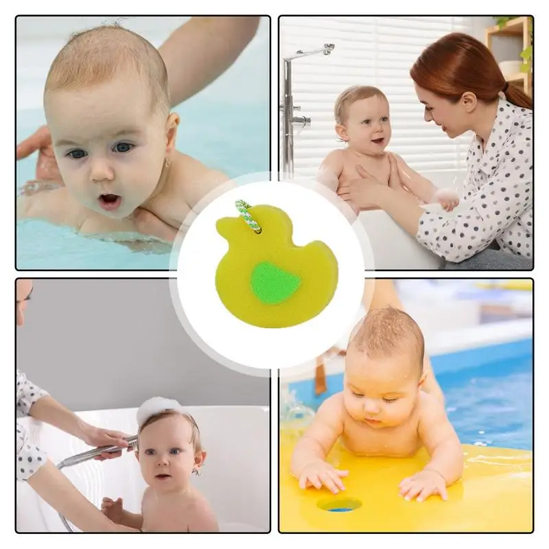 ฟองน้ำอาบน้ำรูปสัตว์ฟองน้ำ Alat penggosok Badan สำหรับอาบน้ำอุปกรณ์ขัดการ์ตูนสำหรับผู้หญิงผู้ชายเด็กอุปกรณ์ทำความสะอาดร่างกาย