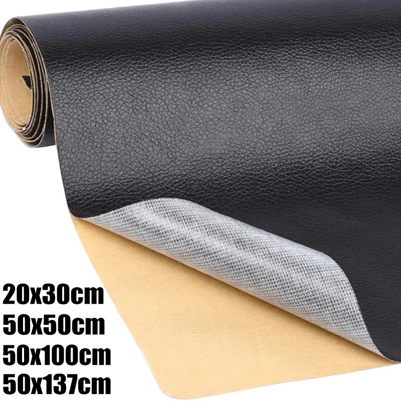 Leather Repair Tape Self Adhesive Sofa Patch Waterproof Chair Shoes Bags Couch Patch Furniture Repair Sticker Car DIY Leather