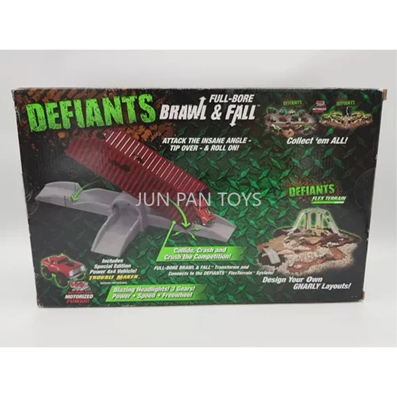 Defiants Sinkhole Control Badlands Scramble Full-bore Brawl Fall Maximum Mayrem Boys Children Car Playset Collections Model 1pc