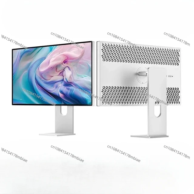 32 Inch LED Monitor 4K 3840*2160 HDR10 Feature 60Hz USB-C FOR MAC 100W HDR10 GLOSSY Screen Display Kuycon P32U Hole Style