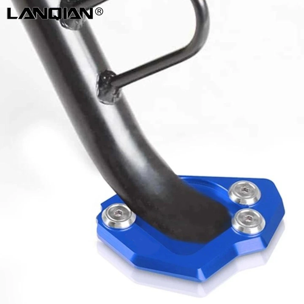 

Motorcycle accessories Side Stand Enlarger Kickstand Enlarge Plate Pad For BMW F700GS F650GS F700 F650 GS F 700 650 GS 2008-2017