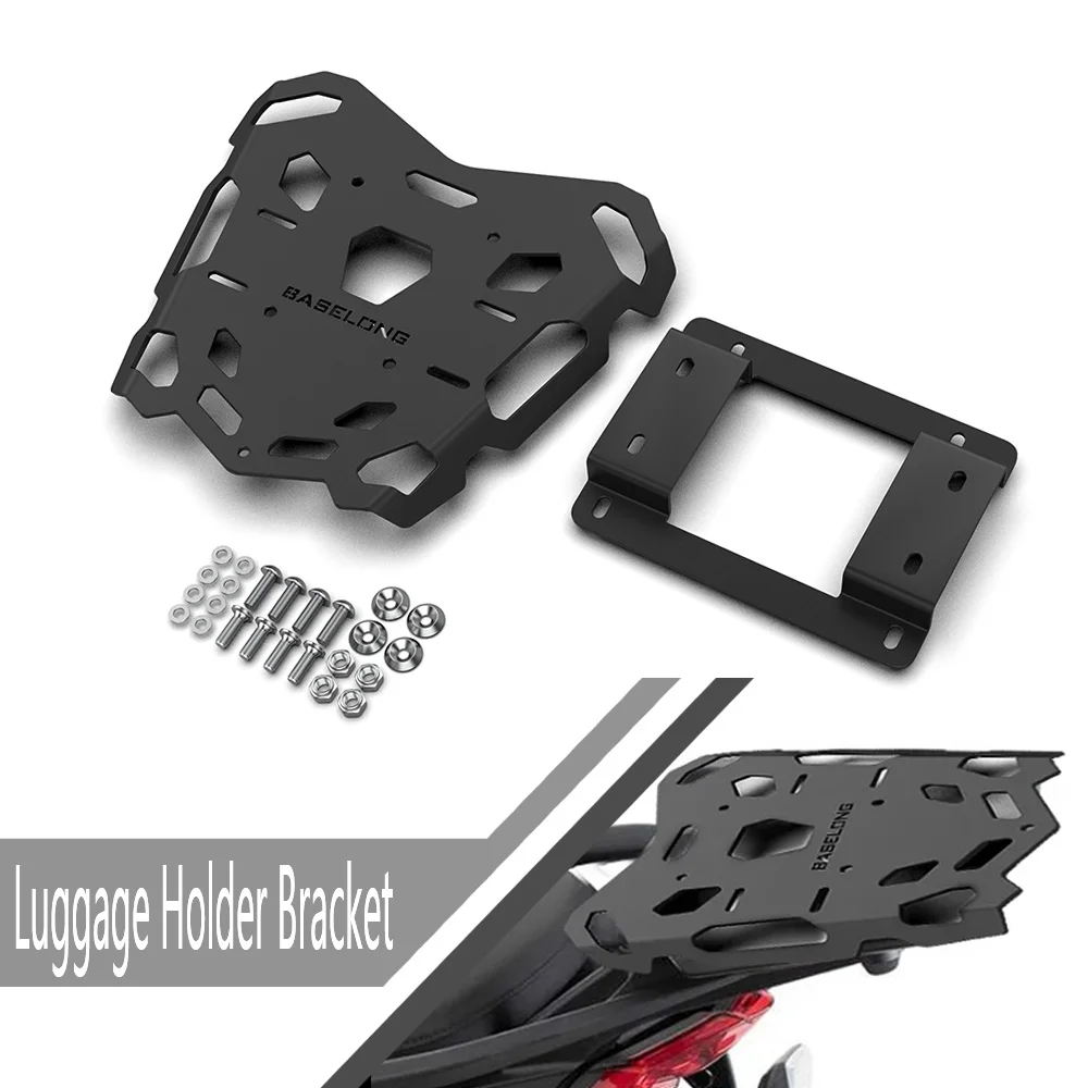 

For DUCATI MULTISTRADA V4 V4S Motorcycle Rear Luggage Rack Carrier Case Top Box Support Holder Bracket 2021 2022 2023 2024 part