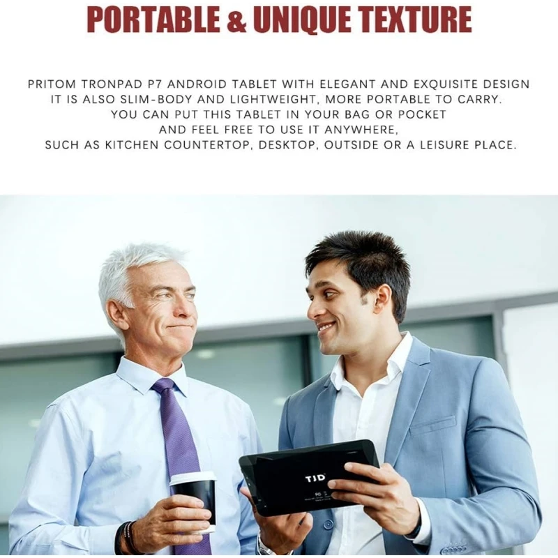 تابلت أندرويد 10 بوصة Sun8iw15 كاميرا مزدوجة لوحدة المعالجة المركزية رباعية النواة 1 جيجابايت + 16 جيجابايت تخزين 1024 × 600 بكسل WFI بلوتوث 4.0 2500 مللي أمبير في الساعة