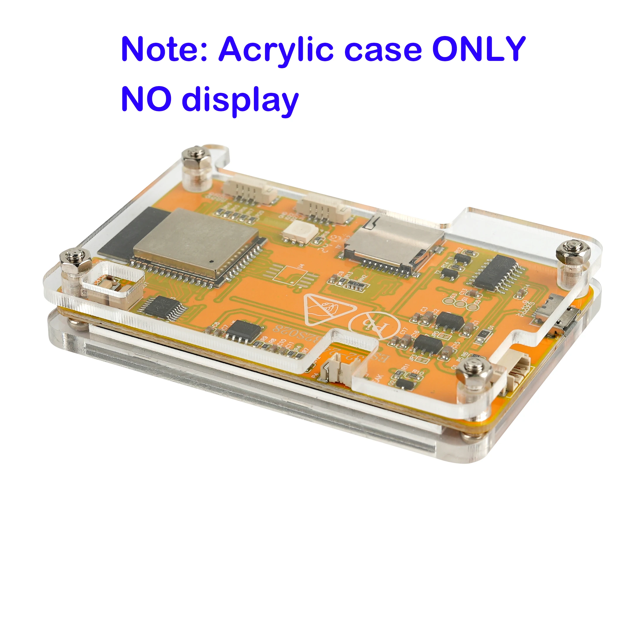 Acryl Case Voor ESP32-2432S028R 2.8-Inch Display Esp32 2.8Inch Tft Resistief Touchscreen (Alleen Acryl Case)