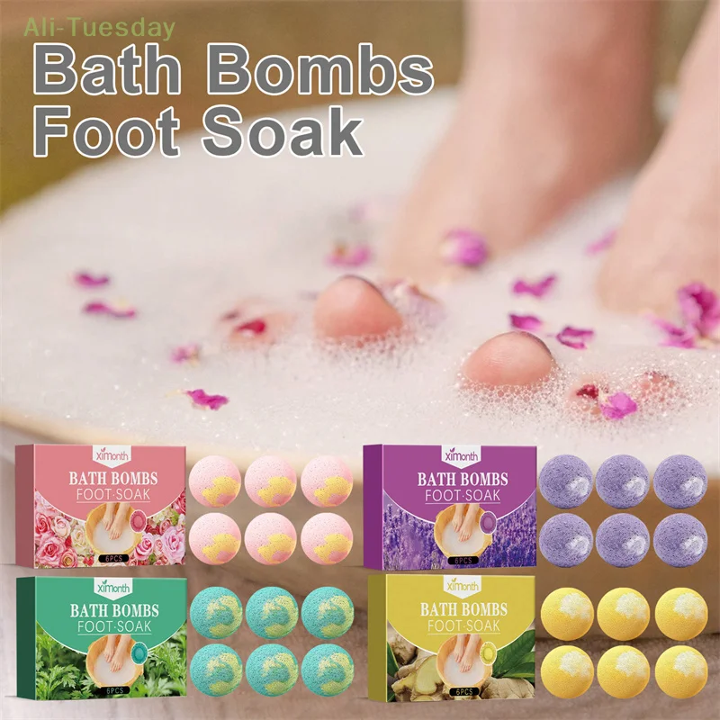 Ximonth Foot Bath Ball Moisturizes And Repairs Anti-cracking, Peeling And Cleansing To Relieve Discomfort And Ward Off Cold