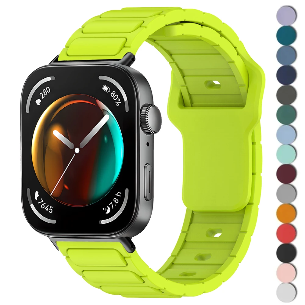 Für Huawei Uhr Fit 3 Silikon Sport Armband Austauschbare Armband Für Huawei Fit 3 2 1 Armband Armband Correa zubehör