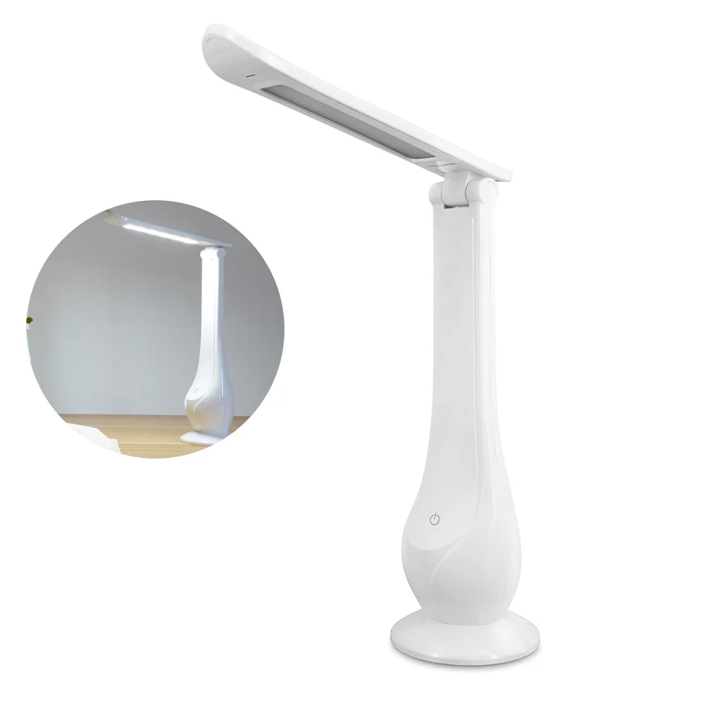 

LED Desk Lamp for Reading and -Safe Soft Light Touch-Controlled 3-Mode Dimming USB-Powered Portable Table Light with
