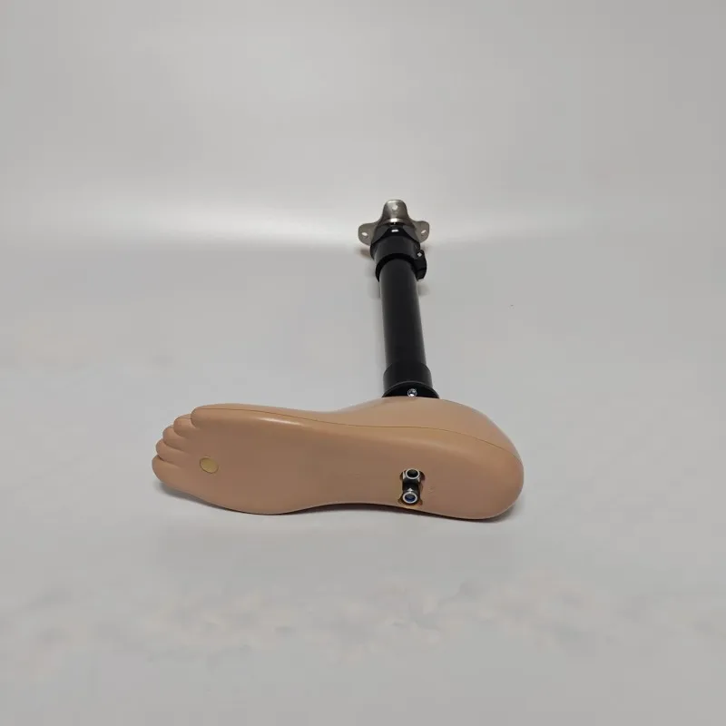 The Lightweight Prosthetic Knee-down Kit (Including Double-hole Prosthetic Feet) Aluminum Alloy Leg Tube