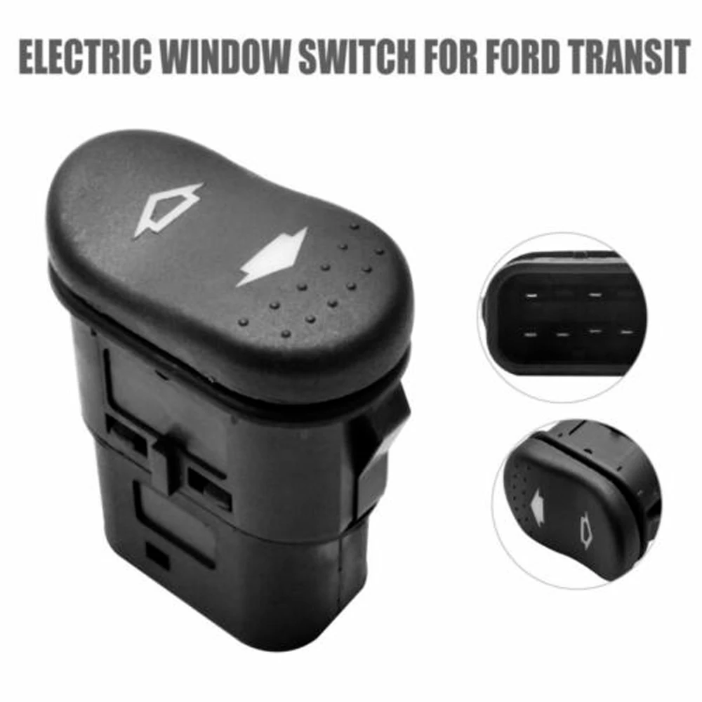 6 Pin Electric Door Window Switch Button Transit lift switch 6pin For Ford Transit MK7 2006-2013 Auto Accessories Parts 1383293