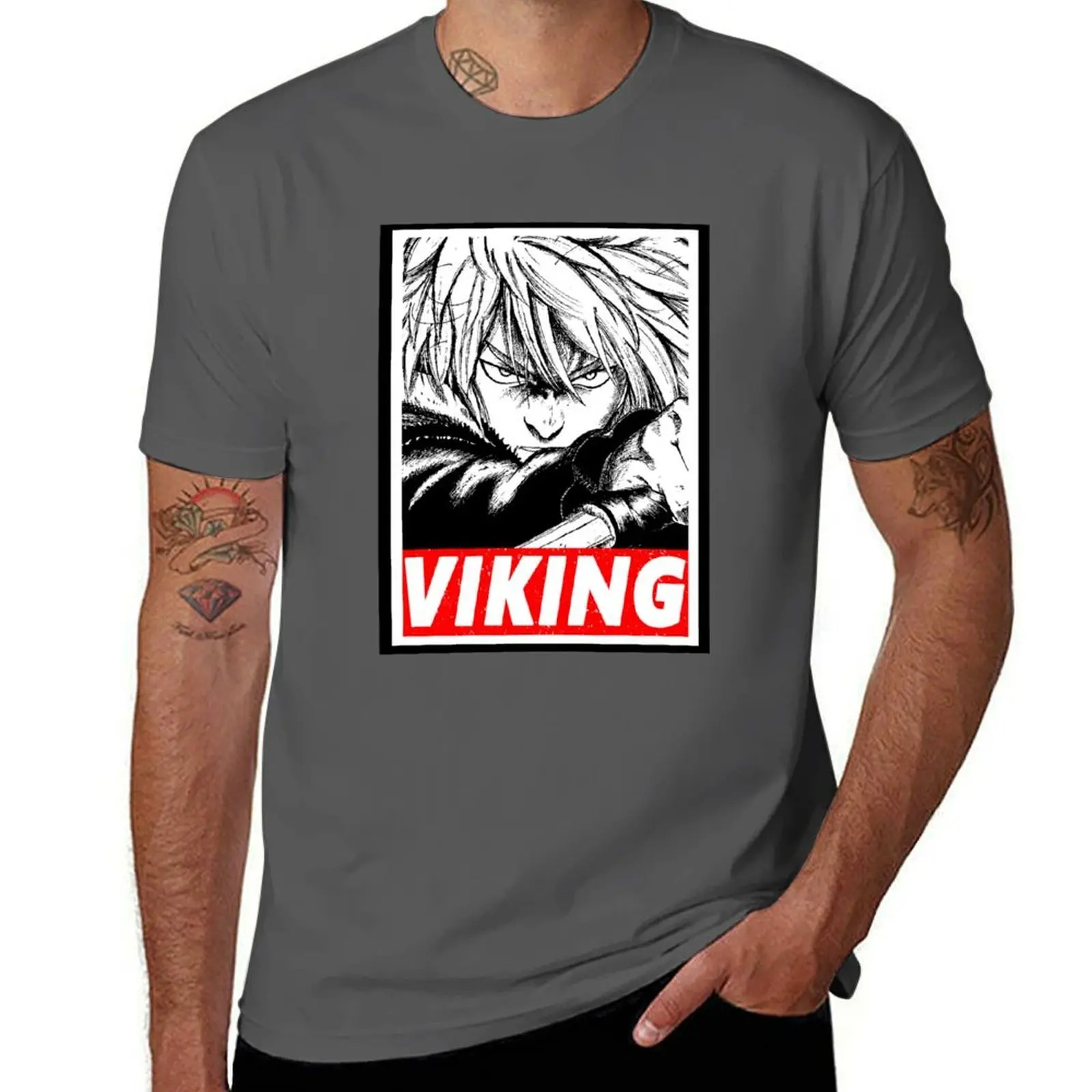 

Thorfinn - Vinland T-Shirt Soft Casual Short Sleeve Cotton Tee