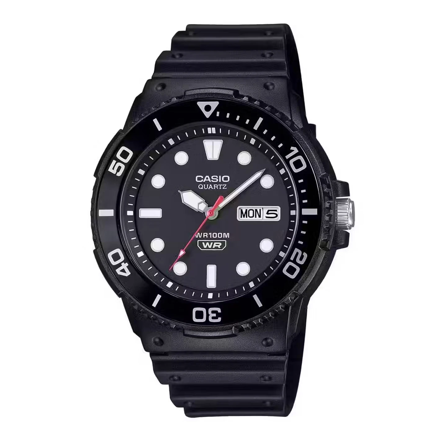 Casio MRW230H Series | Unisex Analog Watch | 100M WR | Aluminum Bezel | 3 Hand Analog | Date Display | 3 Year Battery