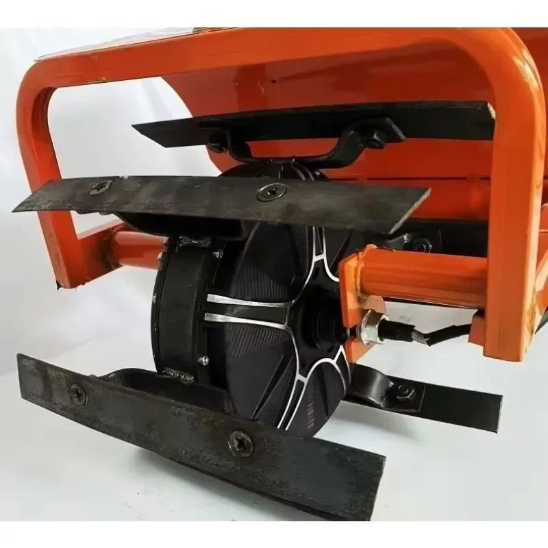 

Electric Multifunctional Garden Power Tiller Lawn Mower Weeder Agriculture Tool for Ditching Soil Loosening Plowing Turning