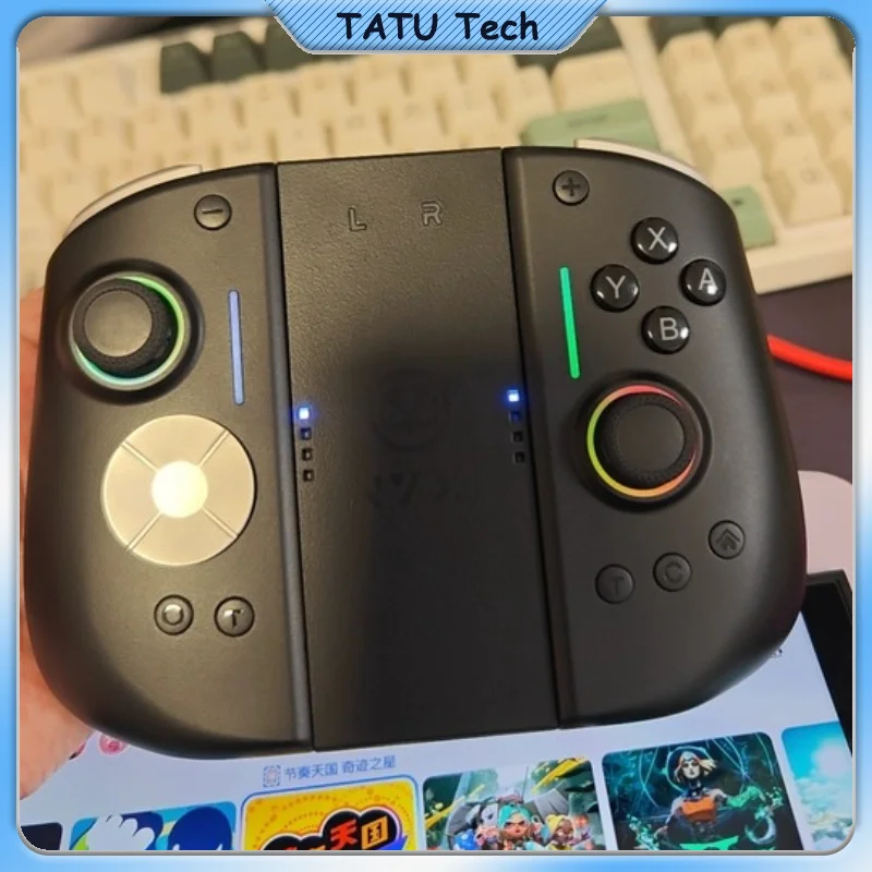 StarMag Ultra Wireless Joypad HD2 Haptic Feedback 9‑Axis Motion‑Sensing NFC Split Game Controller For NS2