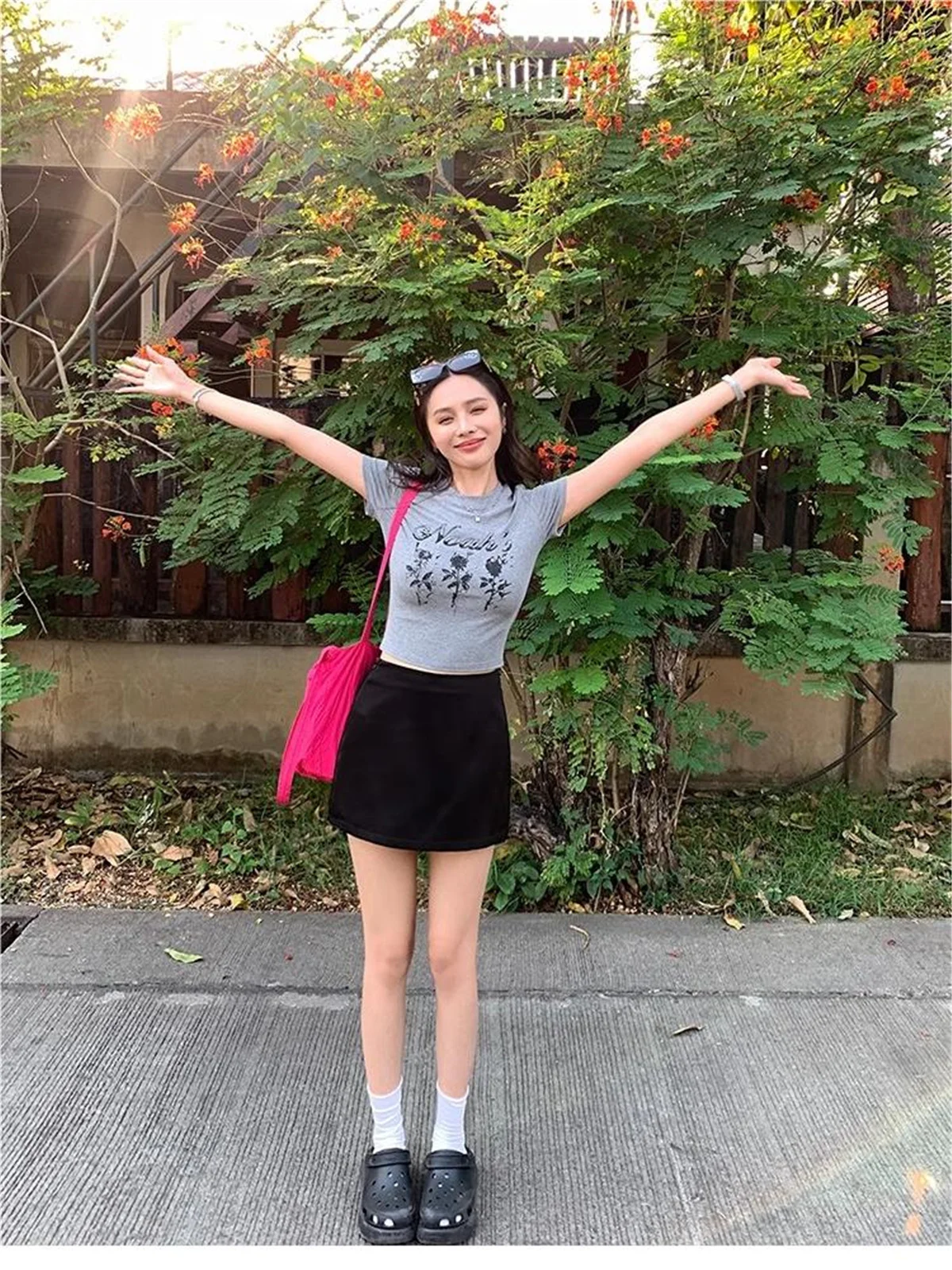 Korean Fashion Black Mini Skirts Women Summer Satin Skirts For Woman Low Rise Skirt Y2k Clothes Pink Skirt Low Waist Harajuku