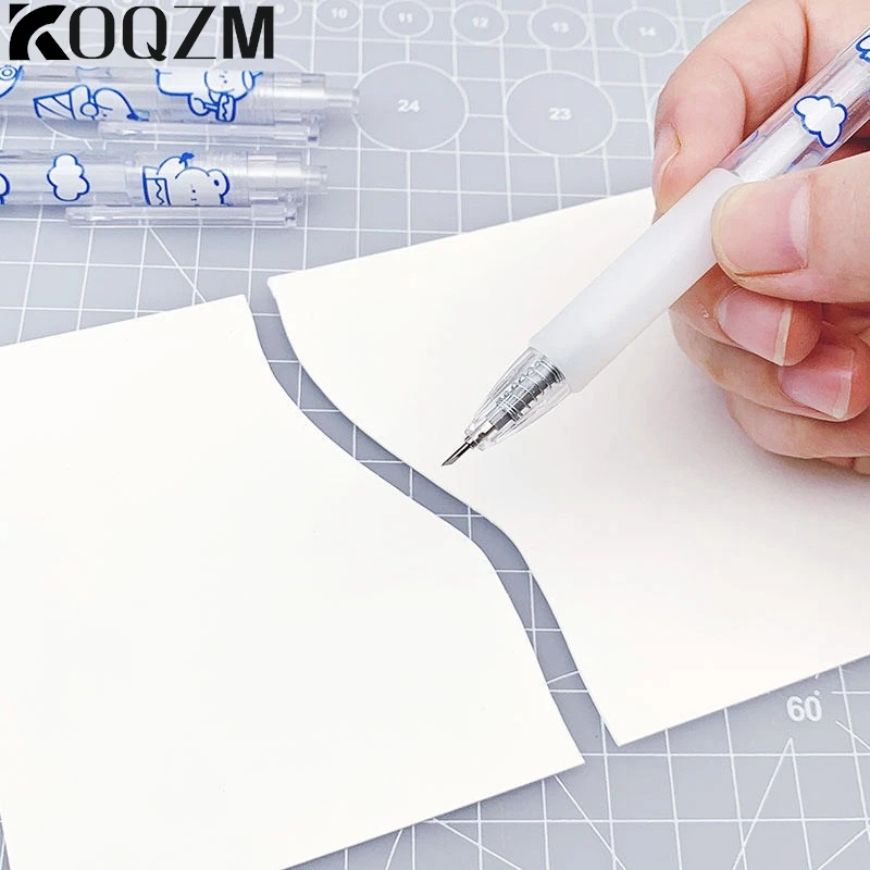 1pc Cutter Stift für Handarbeit DIY Washi Tape Cutter stationäre Büro Schule liefert Kunstmesser