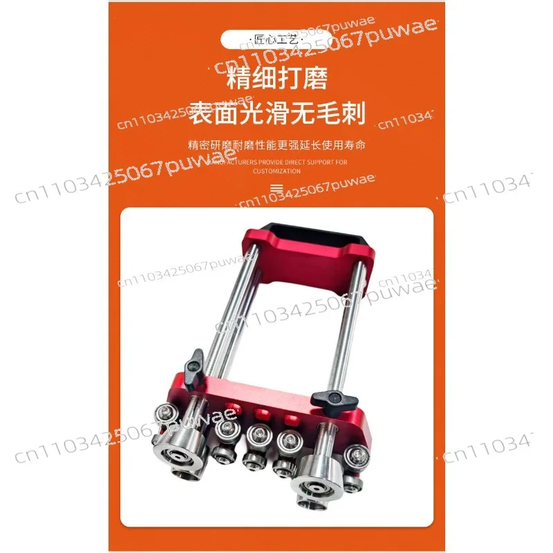 Industrial Grade Sheet Metal Roller 2-Station Bender Aluminum Stainless Steel Construction Ergonomic Design Lightweight Portable